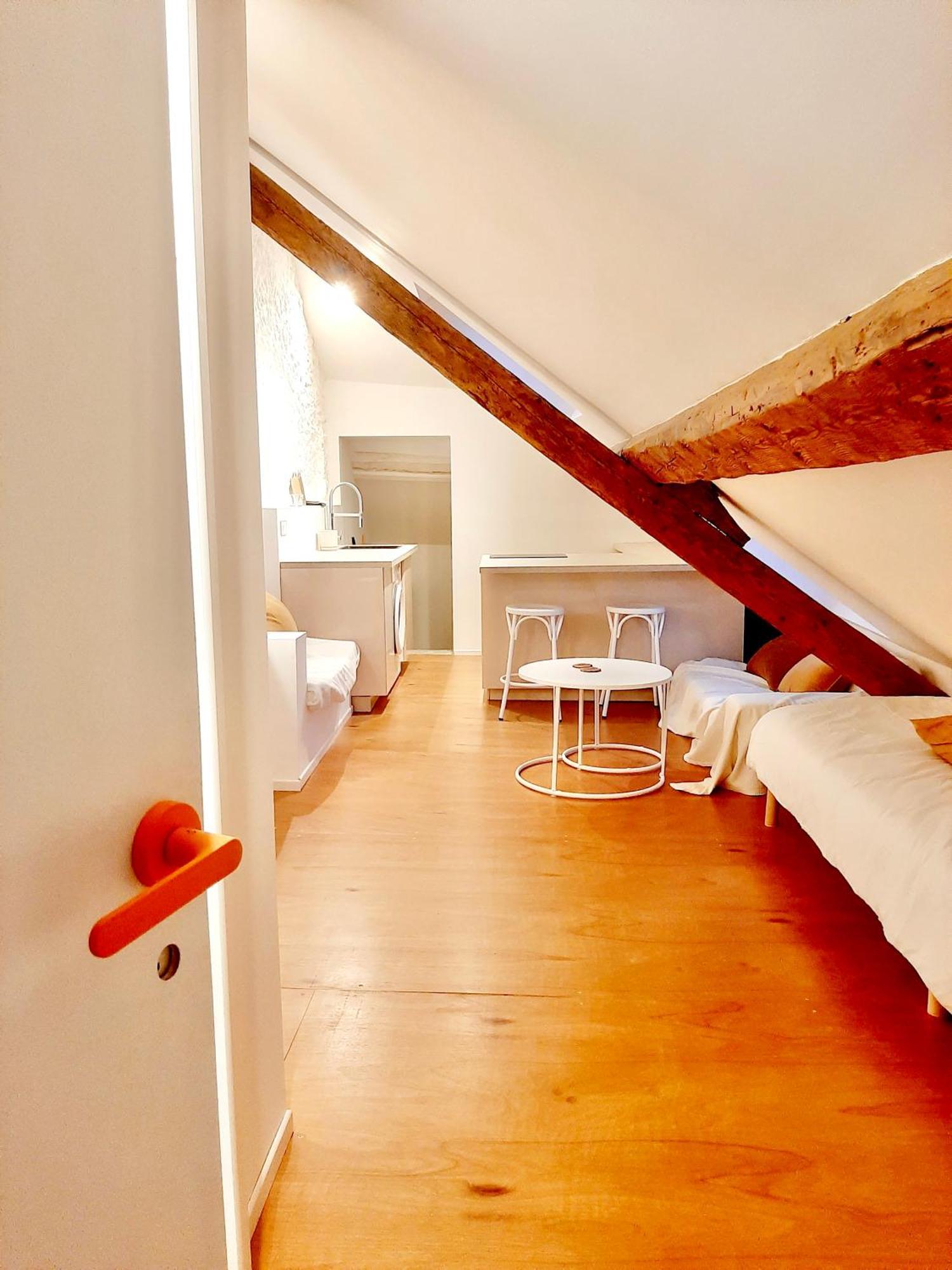 Charmant Studio Rue Pietonne Thonon-les-Bains Bagian luar foto
