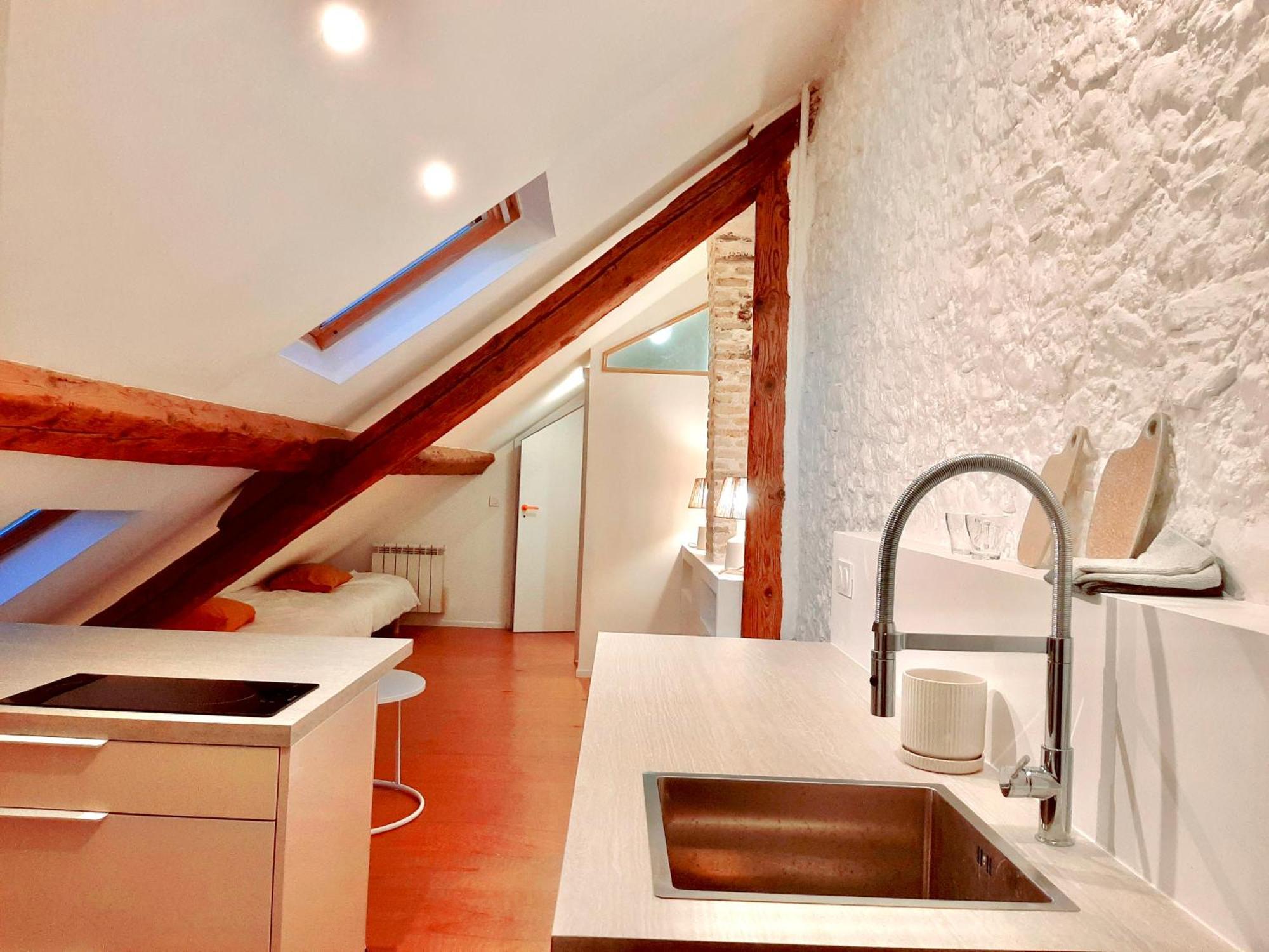 Charmant Studio Rue Pietonne Thonon-les-Bains Bagian luar foto